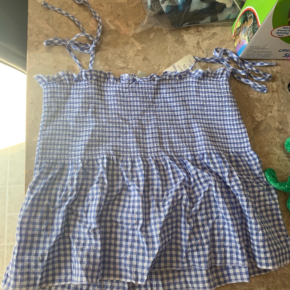 Checkered Tank-Top from H&M